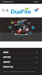 Mobile Screenshot of duafire.com